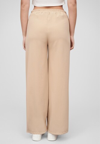 Cloud5ive - Pierna ancha Pantalón plisado en beige