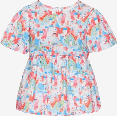 NALLY Bluza 'Fashion Look' u svijetloplava / svijetloroza / svijetlocrvena / bijela, Pregled proizvoda