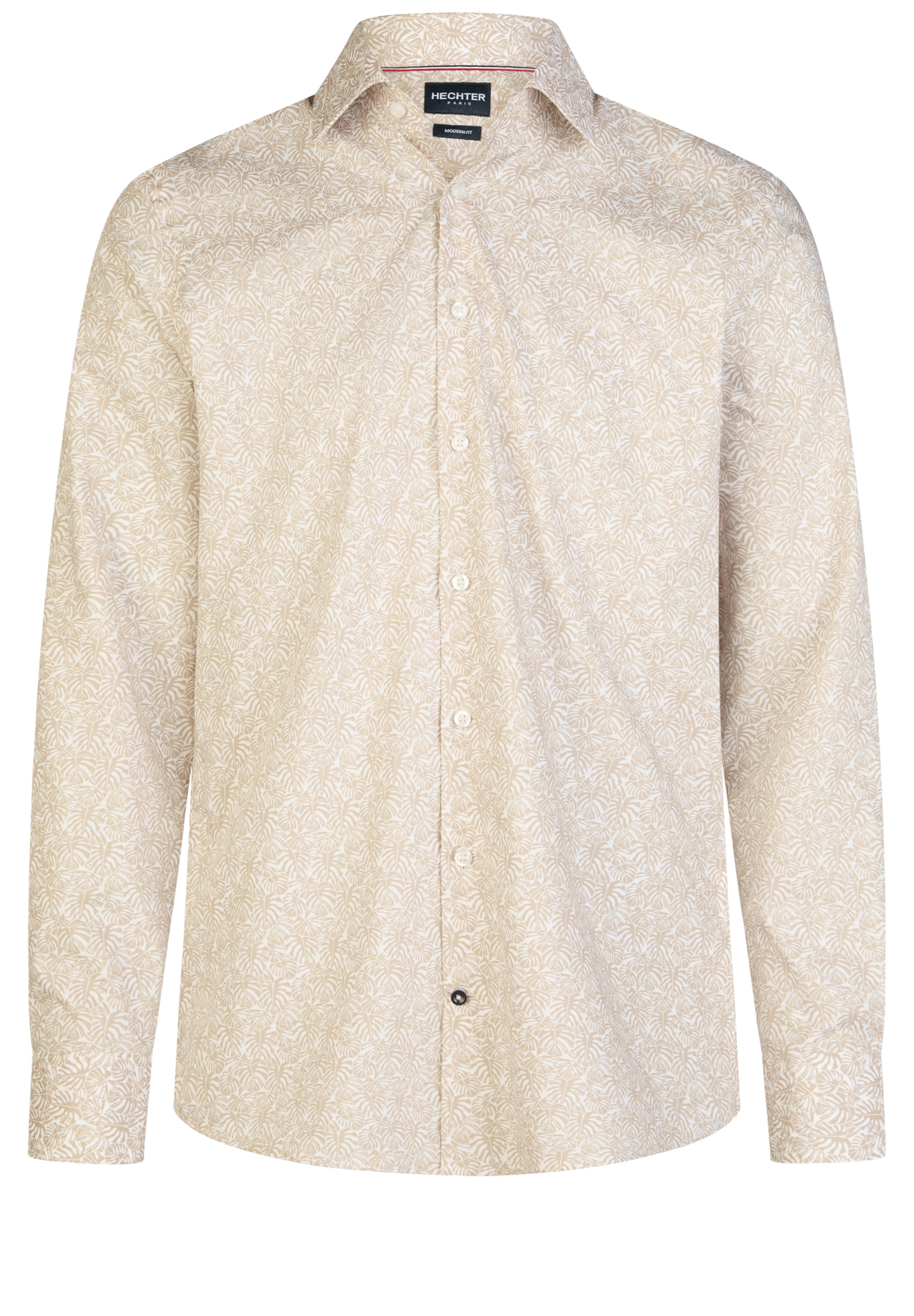 HECHTER PARIS Regular fit Business Shirt in White: front
