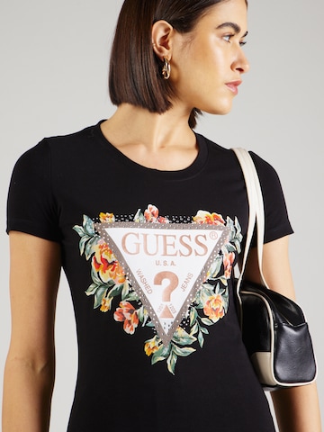 GUESS T-shirt i svart