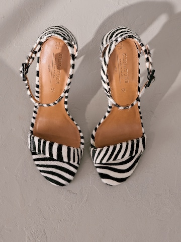 Next Strap sandal in White