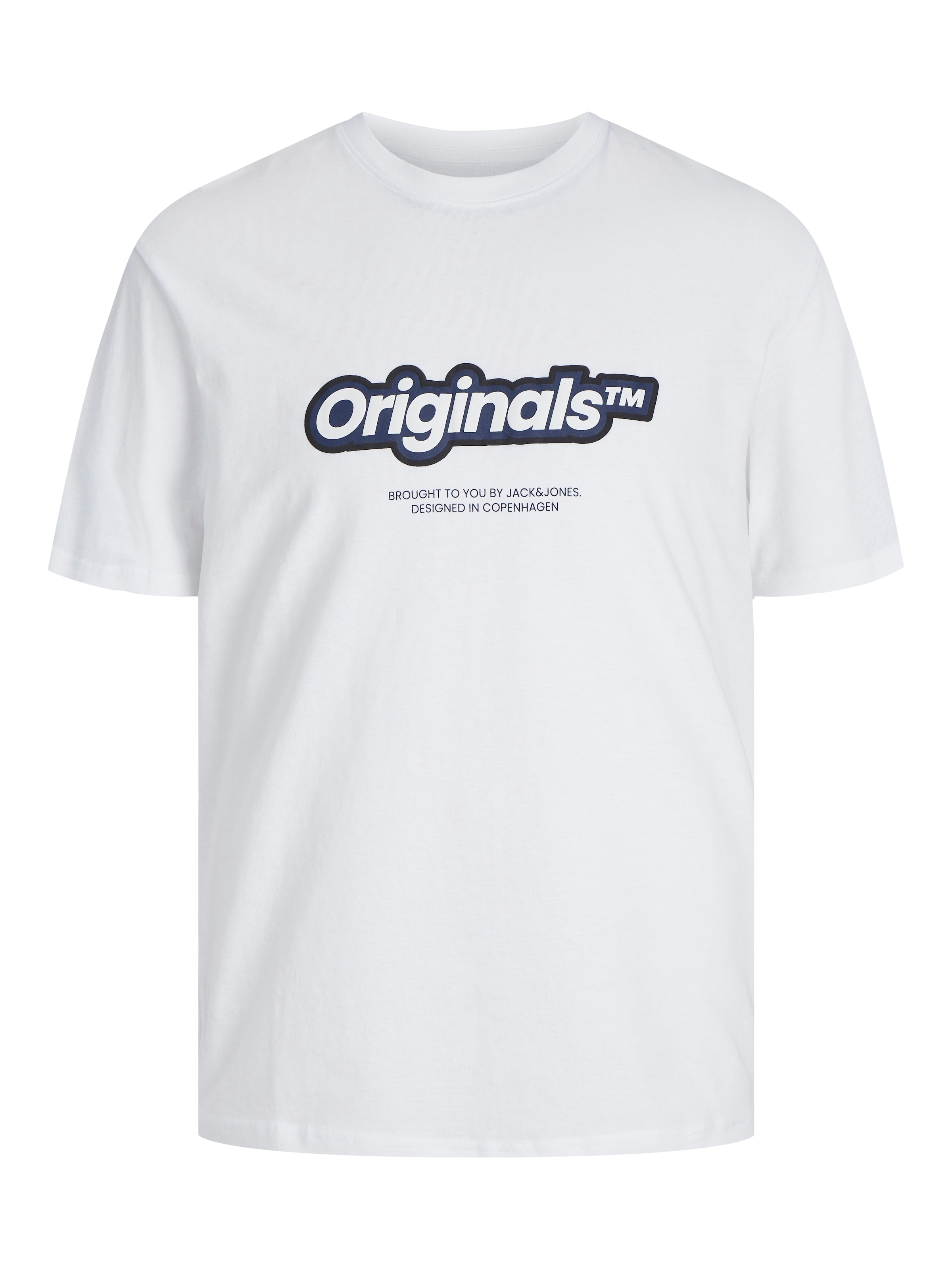 JACK & JONES Tričko 'JORVESTERBRO NEWTON' – modrá