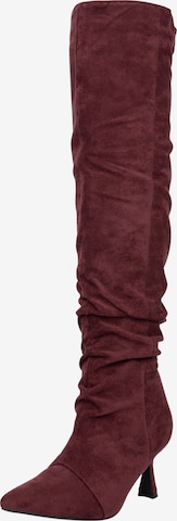 Cuissardes Salinyang en rouge : devant