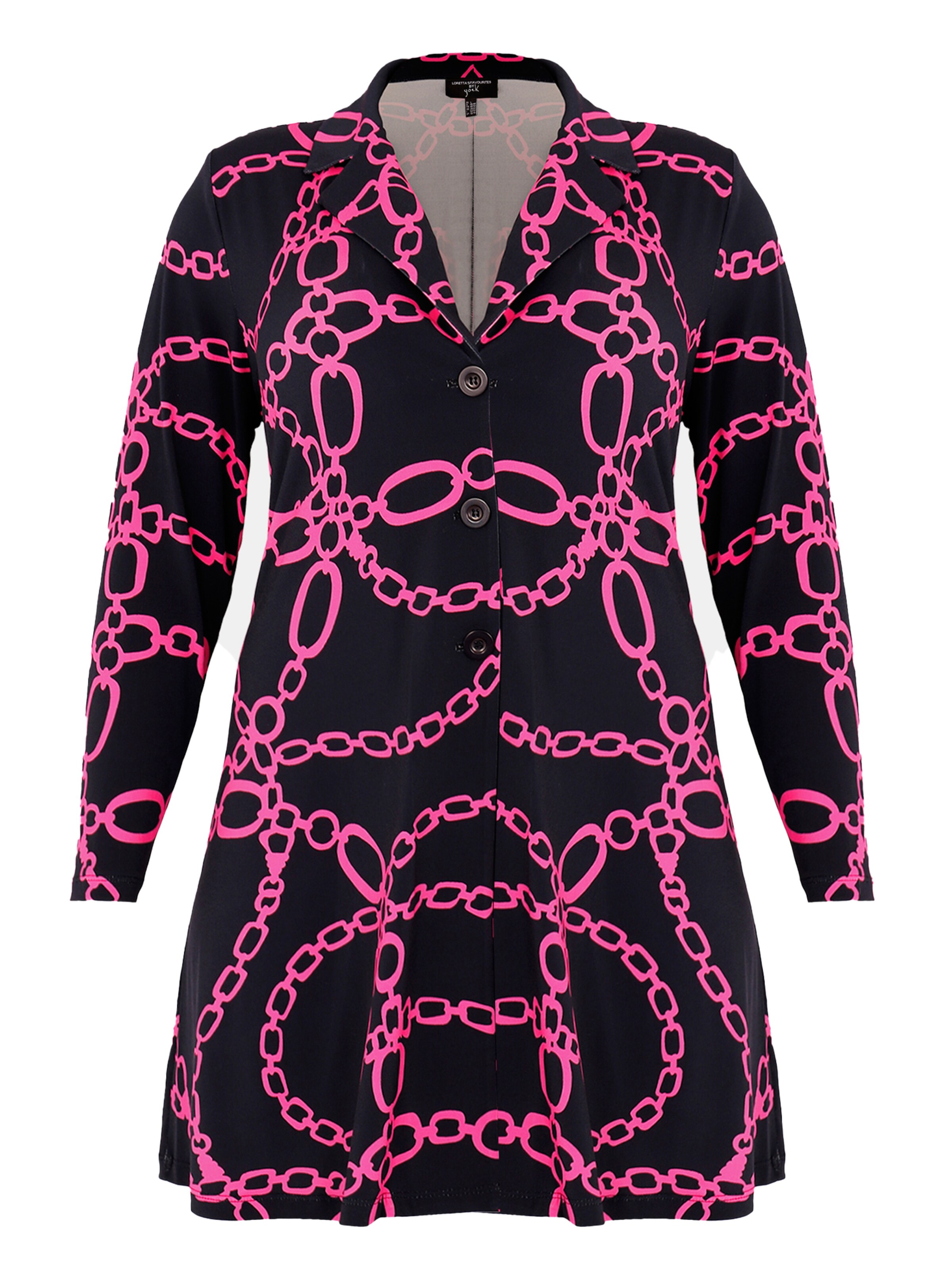 Blazer YOEK en bleu : devant