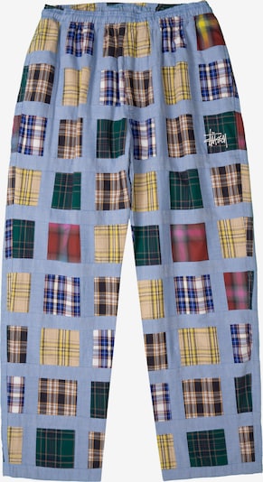 Stüssy Pants in Blue / Dark yellow / Dark green / Dark red, Item view