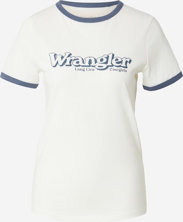 WRANGLERMajica - bijela boja: prednji dio
