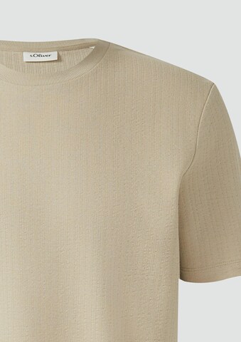 s.Oliver T-Shirt in Beige