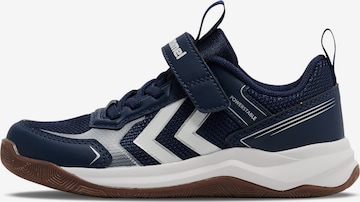 Chaussure de sport Hummel en bleu : devant
