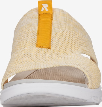 Rieker EVOLUTION Mules in Yellow