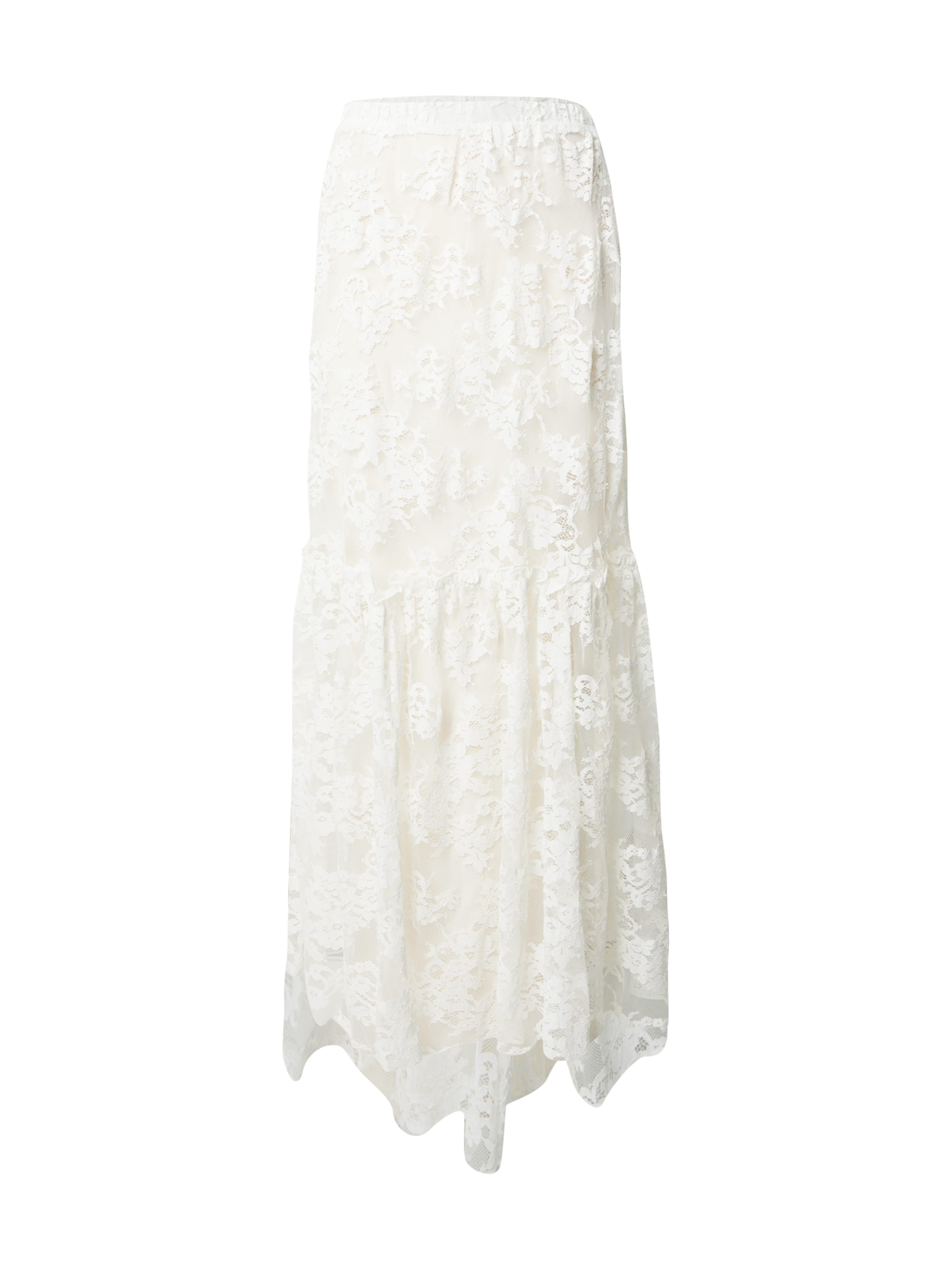 TOPSHOP Φούστα σε μπεζ: μπροστά