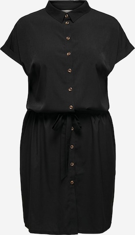 ONLY Carmakoma Shirt Dress 'Diega' in Black: front