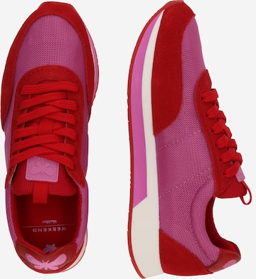 Weekend Max Mara Sneaker 'RARO' in Pink