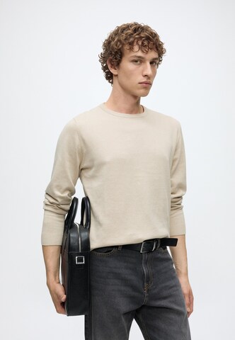 Pull-over 'JJEBASIC' JACK & JONES en beige