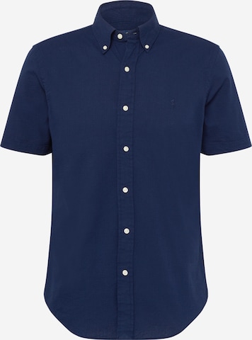 Polo Ralph Lauren - Camisa em azul: frente