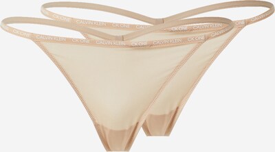 Calvin Klein Underwear String in de kleur Nude, Productweergave