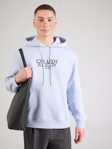 Calvin Klein Mikina – fialová: přední strana