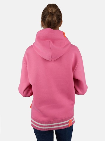 salzhaut Sweatshirt 'Verdaddert' in Roze