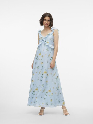 VERO MODA Jurk 'MADELEINE' in Blauw