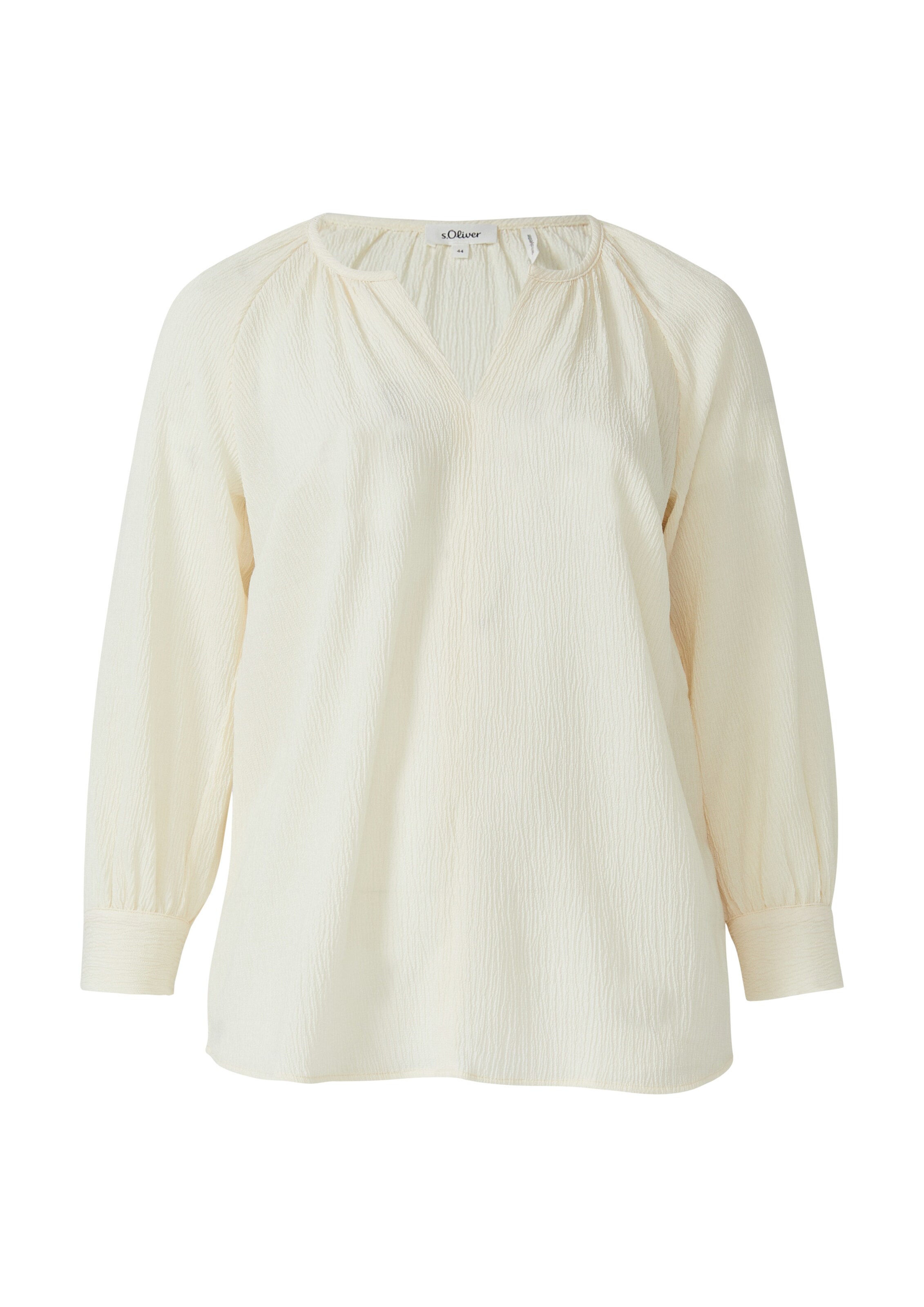 Chemisier s.Oliver en beige : devant