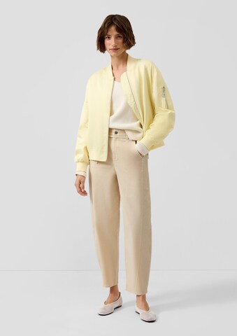 s.Oliver Широка кройка Панталон в бежово