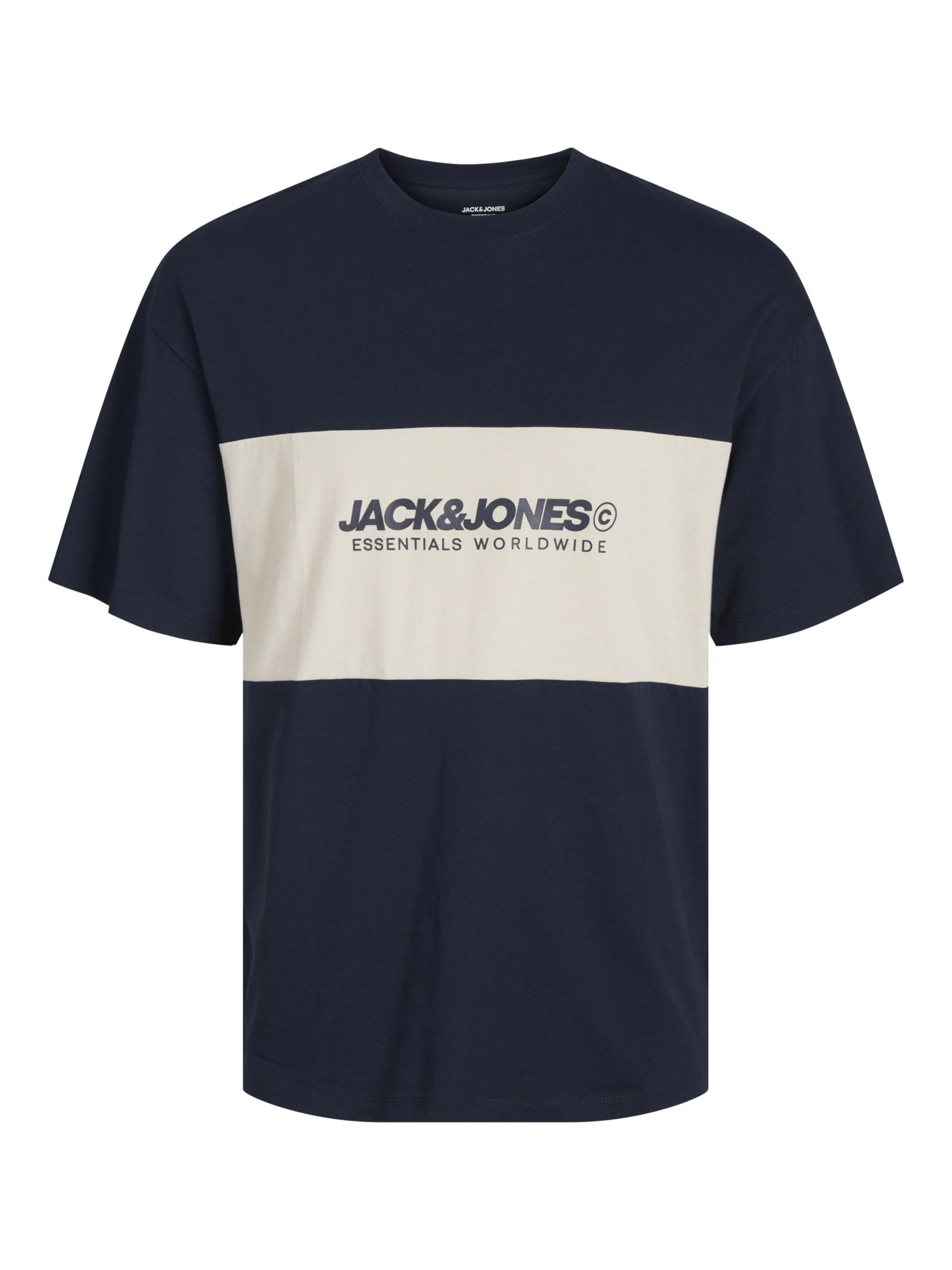 JACK & JONES T-Shirt 'JJELegacy' in Blau: Vorderseite