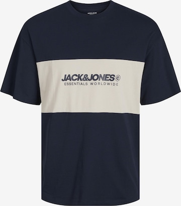 T-Shirt 'JJELegacy' JACK & JONES en bleu : devant