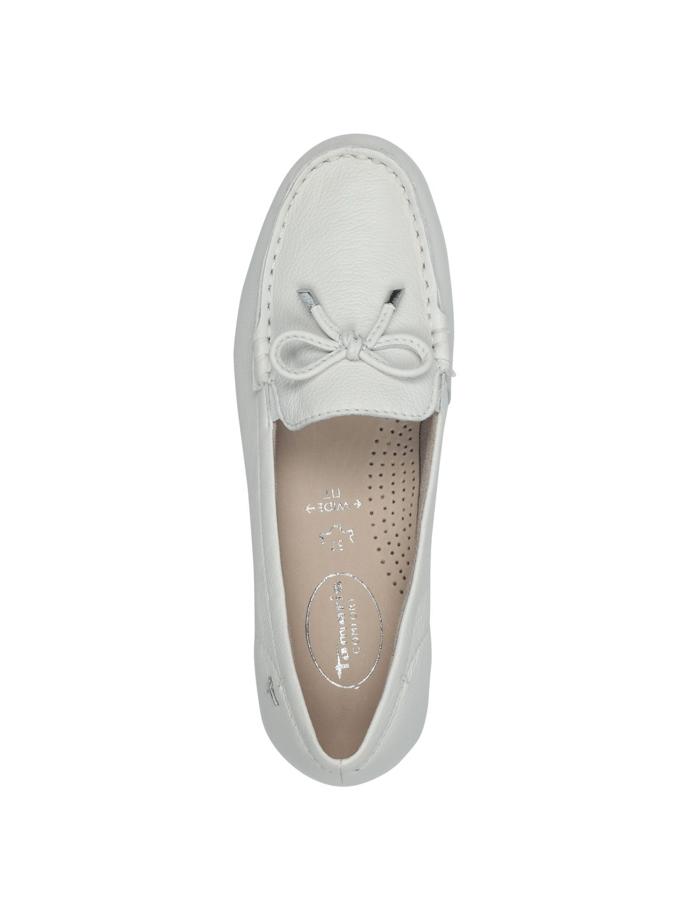 Tamaris Moccasin in White