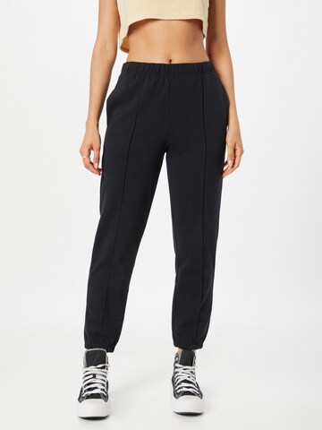 SKECHERS Tapered Sportbroek in Zwart: voorkant