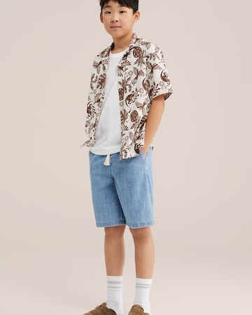 WE Fashion Regular fit Overhemd in Wit