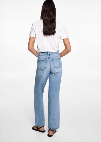 MANGO TEEN Regular Jeans 'Clean' in Blau