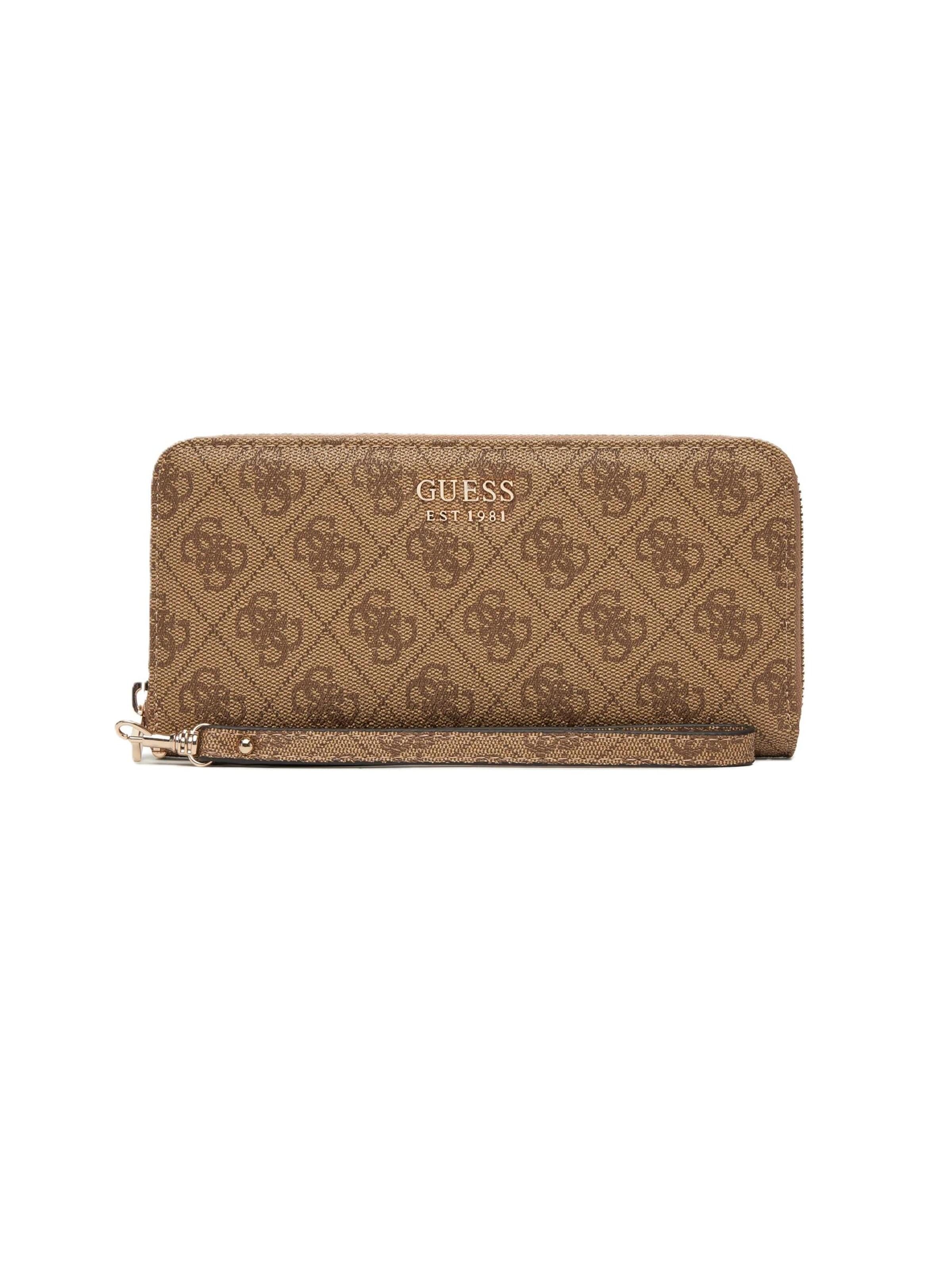 GUESS Wallet 'LG9648146' in Brown: front