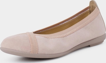 Pisamonas - Bailarina en beige: frente