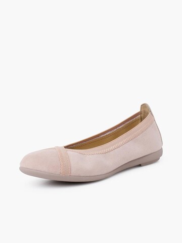 Ballerines Pisamonas en beige : devant