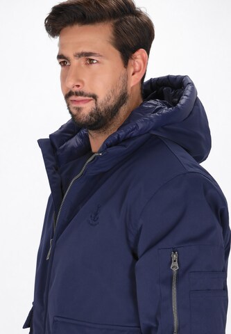 Veste mi-saison DreiMaster Vintage en bleu