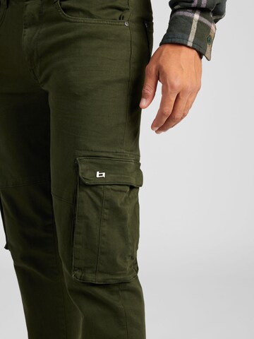 Regular Jeans cargo BLEND en vert