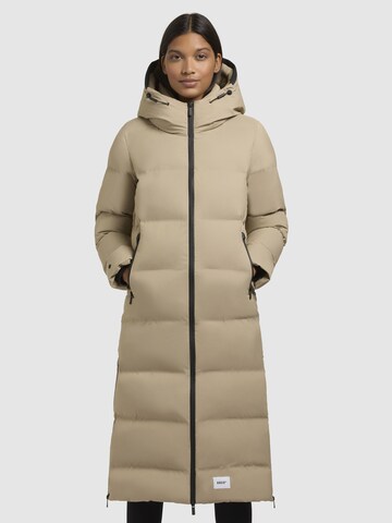 khujo Vinterkappa 'LAREA3' i beige: framsida