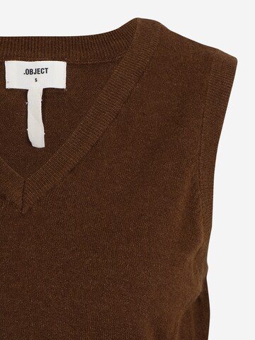 OBJECT Petite - Jersey 'THESS' en marrón