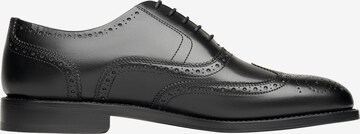 Henry Stevens Lace-Up Shoes 'Winston FBO' in Black