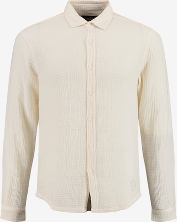 Key Largo Regular fit Overhemd 'MSH FINCA' in Wit: voorkant
