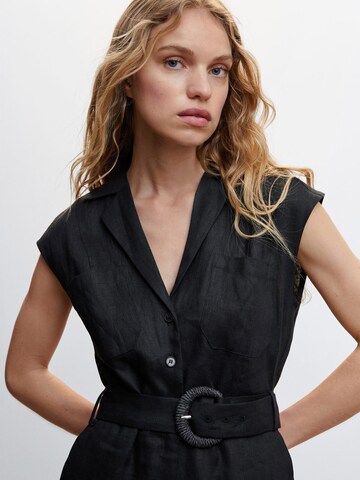 MANGO Jumpsuit 'Quito' in Zwart