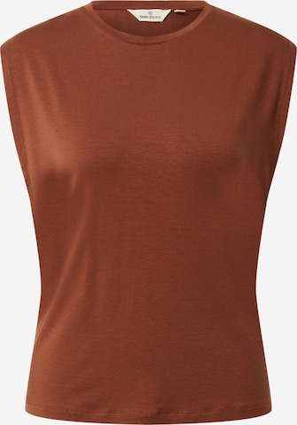 basic apparel Top 'Jolanda' w kolorze brązowy: przód