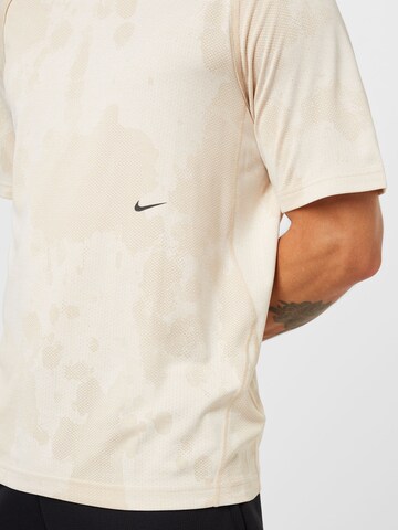 NIKE - Camisa funcionais 'ADV' em bege