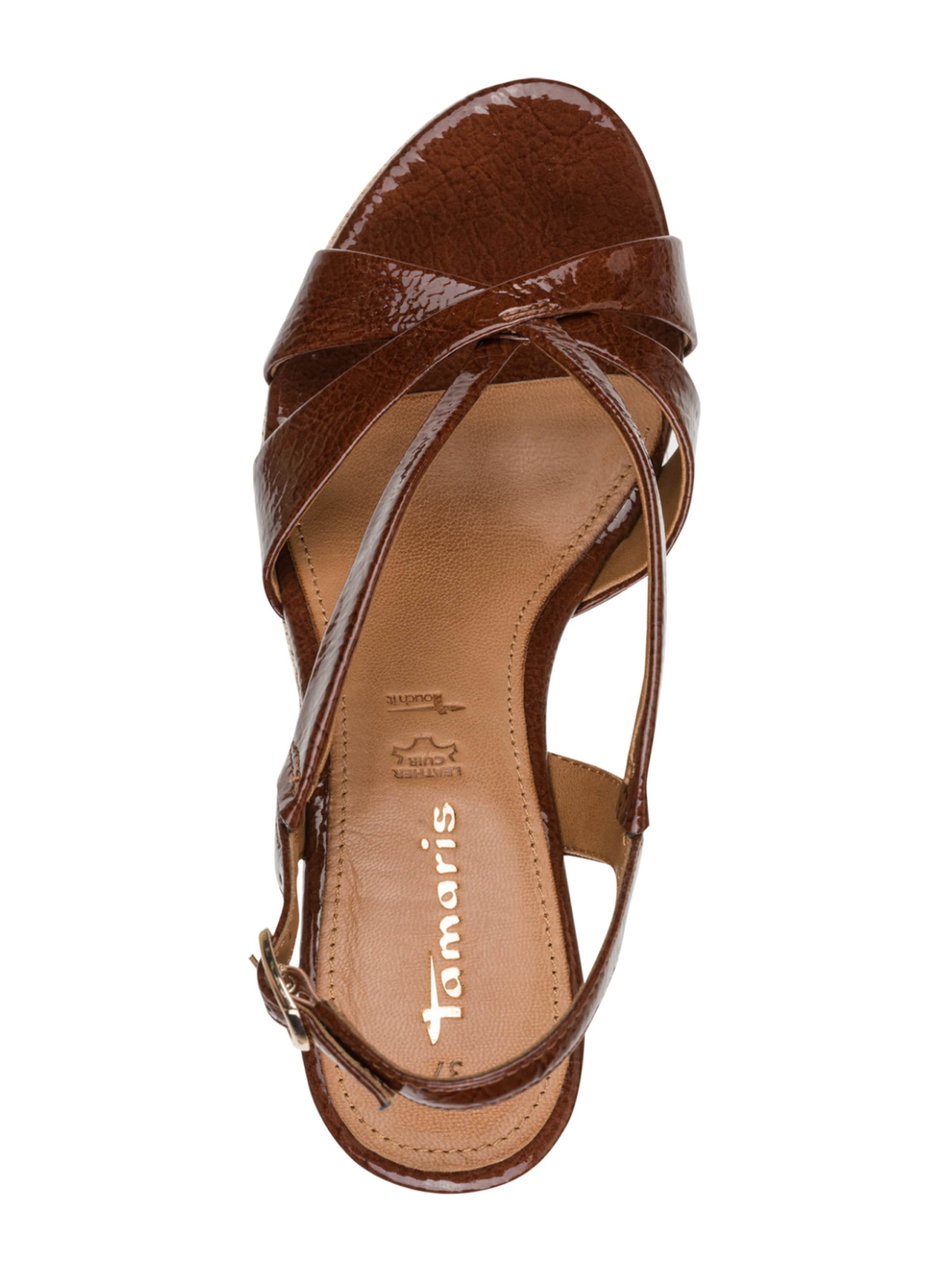 Sandales Tamaris en marron