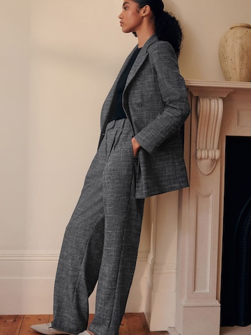 Next Regular Bandplooibroek in Grijs