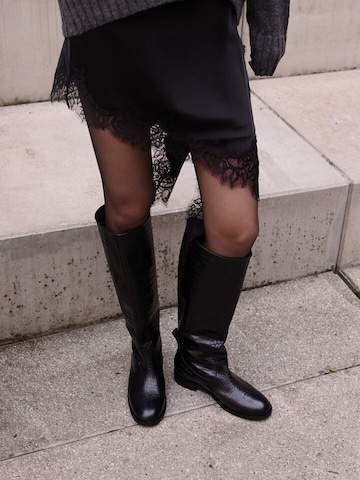 L37 HANDMADE SHOES Boots 'COUNT ON ME' in Schwarz