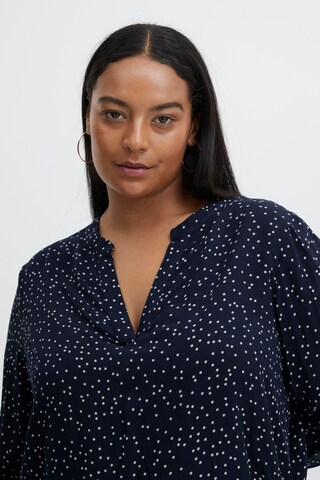 Fransa - Blusa 'SILJA' em azul