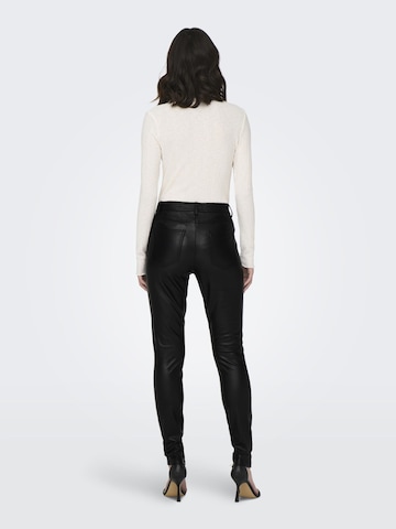 ONLY Skinny Broek 'LENA' in Zwart