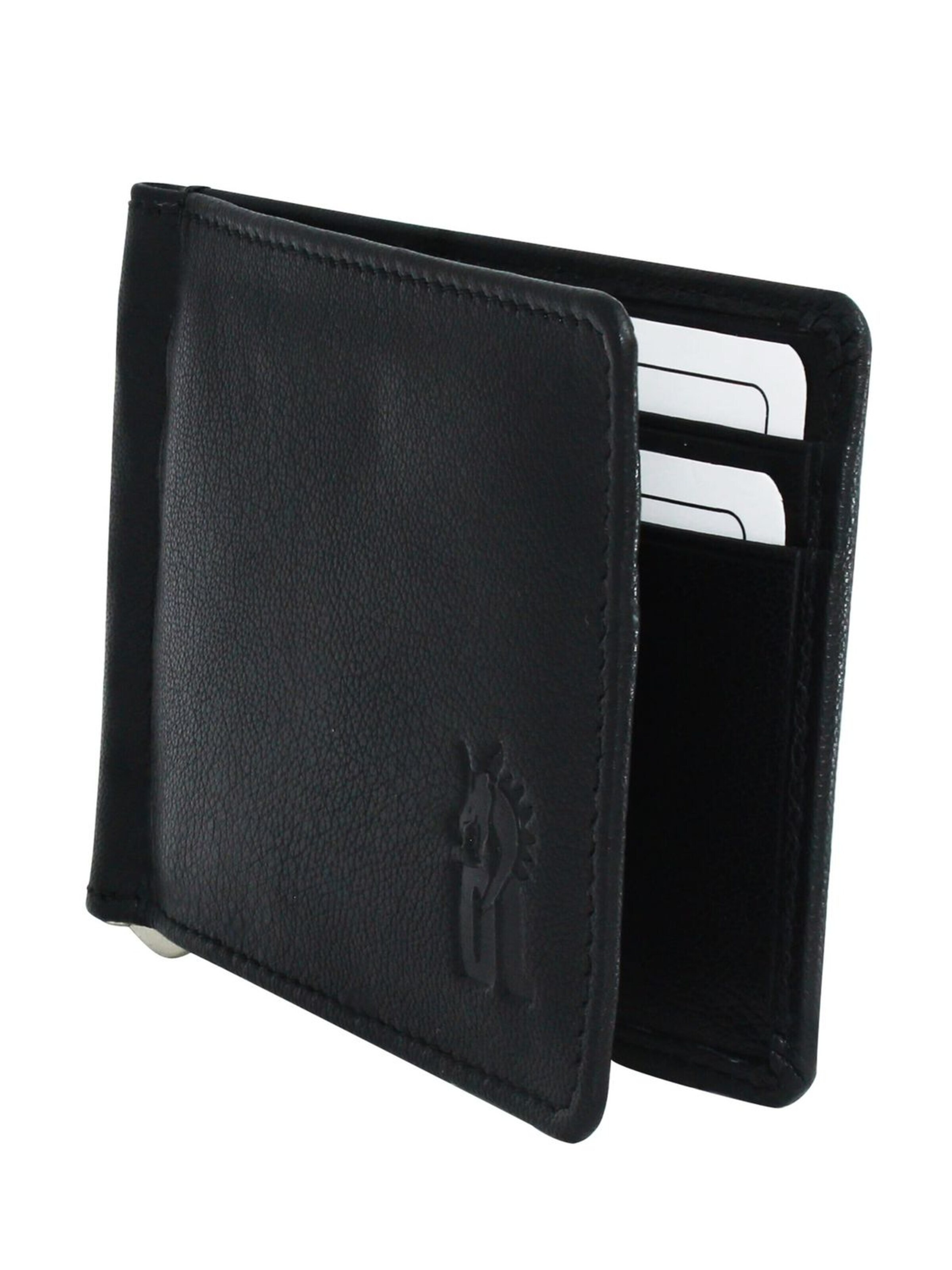 DrachenLeder - Cartera en negro