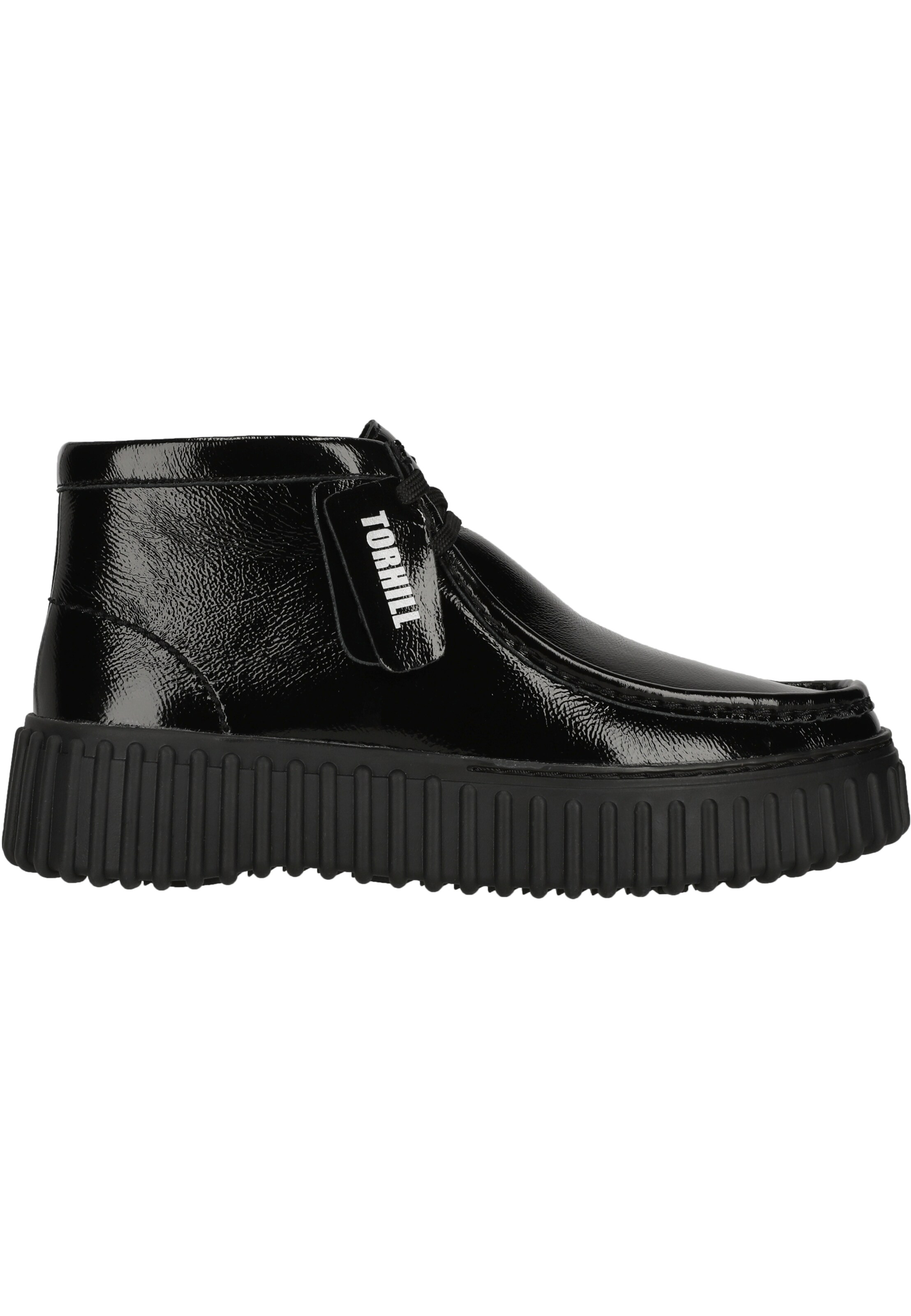 CLARKS Stiefelette 'Torhill Moss' in Schwarz