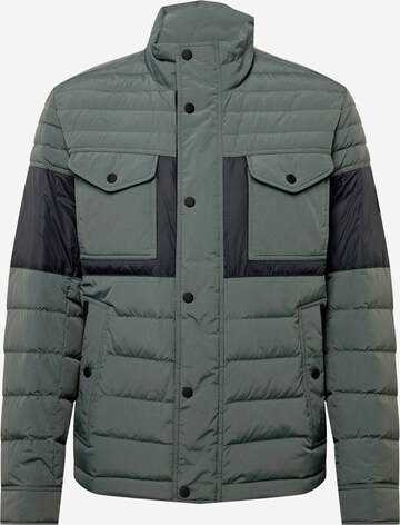 BOSS Between-Season Jacket 'Ovano' in Green: front